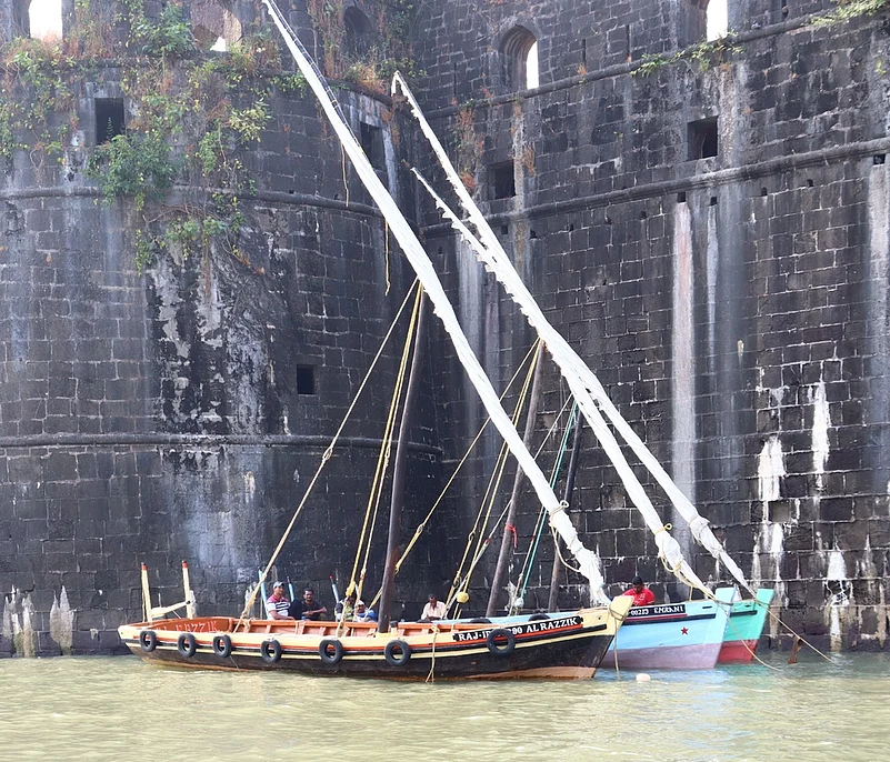The imposing sea fort of Janjira